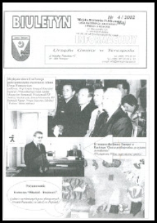 Biuletyn Informacyjny Urzędu Gminy w Terespolu R. 11 (2002) nr 4