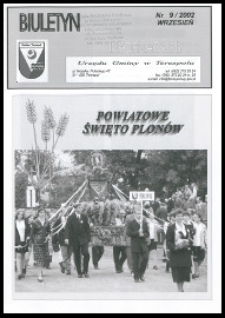 Biuletyn Informacyjny Urzędu Gminy w Terespolu R. 11 (2002) nr 9