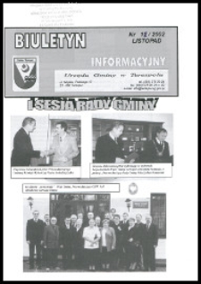 Biuletyn Informacyjny Urzędu Gminy w Terespolu R. 11 (2002) nr 12