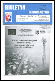 Biuletyn Informacyjny Urzędu Gminy w Terespolu R. 17 (2008) nr 3