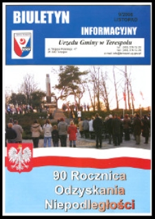 Biuletyn Informacyjny Urzędu Gminy w Terespolu R. 17 (2008) nr 9