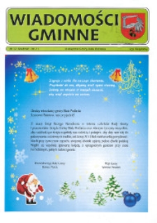 Wiadomości Gminne : miesięcznik gminy Biała Podlaska R. 14 (2012) nr 12