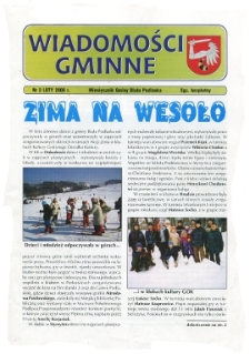 Wiadomości Gminne : miesięcznik gminy Biała Podlaska R. 8 (2006) nr 2