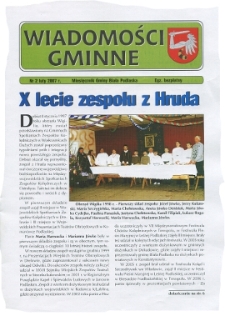 Wiadomości Gminne : miesięcznik gminy Biała Podlaska R. 9 (2007) nr 2