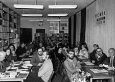 Sejmik Miłośników Regionu 10.11.1984 r. - obrady w czytelni biblioteki