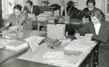 Powiatowa i Miejska Biblioteka Publiczna w Białej Podlaskiej przy ul. Plac Wolno - pracownicy w lokalu przy ul. Plac Wolności 6