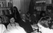 Spotkanie bibliotekarzy związane z odejściem na emeryturę Jerzego Kaczyńskiego -zastępcy dyr. Wojewódzkiej Biblioteki Publicznej w Białej Podlaskiej