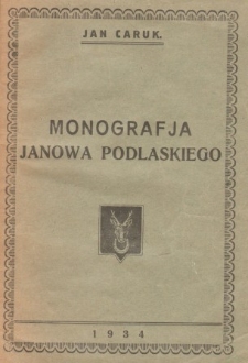 Monografia Janowa Podlaskiego