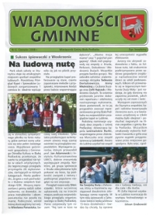 Wiadomości Gminne : miesięcznik gminy Biała Podlaska R. 10 (2008) nr 6