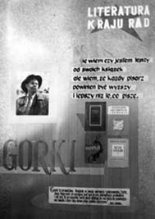 Wystawa w Powiatowej i Miejskiej Bibliotece Publicznej w Białej Podlaskiej popularyzująca literaturę radziecką