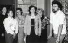 Bibliotekarze z obwodu brzeskiego na Białorusi w bibliotekach woj. bialskopodlaskiego - wizyta w Dziale Regionalnym WiMBP