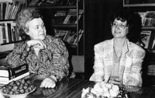 Bibliotekarze z obwodu brzeskiego na Białorusi w bibliotekach woj. bialskopodlaskiego - spotkanie w czytelni WiMBP w Białej Podlaskiej