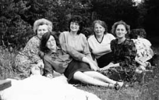 Bibliotekarze z obwodu brzeskiego na Białorusi w bibliotekach woj. bialskopodlaskiego - ognisko nad Bugiem w Kodniu