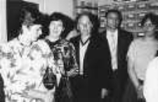 Bibliotekarze z obwodu brzeskiego na Białorusi w bibliotekach woj. bialskopodlaskiego - Gminna Biblioteka