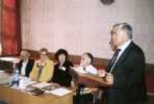 Seminarium polsko-białoruskie bibliotekarzy "Bug nie dzieli" (Brześć - Iwanowo ; 16-18 września 2004) - obrady w bibliotece w Brześciu