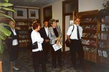 Wizyta bibliotekarzy z Białej Podlaskiej w Oddziale dla Dzieci Biblioteki Obwodowej w Brześciu