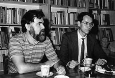 Wizyta bibliotekarzy Działu Regionalnego Biblioteki Obwodowej w Brześciu w Wojewódzkiej i Miejskiej Bibliotece Publicznej w Białej Podlaskiej - spotkanie w Dziale Regionalnym