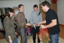 Przystanek odkrywanek : spotkania autorskie z Grzegorzem Kasdepke - ZSZ w Białej Podlaskiej, 16.11.2009 r.