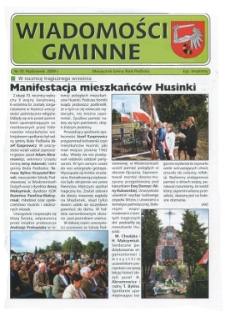 Wiadomości Gminne : miesięcznik gminy Biała Podlaska R. 11 (2009) nr 10