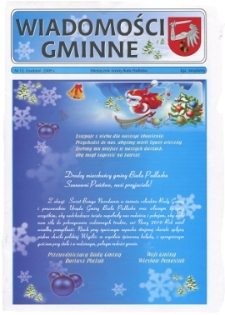 Wiadomości Gminne : miesięcznik gminy Biała Podlaska R. 11 (2009) nr 12