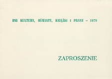 [Zaproszenie: Konkurs czytelniczy "Ojczyzna - naród - społeczeństwo"] [Inc.:] Zarząd Wojewódzki Towarzystwa Wiedzy Powszechnej i Wojewódzka Biblioteka Publiczna uprzejmie zapraszają