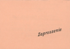 Zaproszenie : [Inc.:] Biblioteka Publiczna w Białej Podlaskiej zaprasza [...] na otwarcie Informatorium w dniu 24 lutego 1999 r.