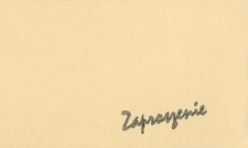 Zaproszenie : Miejska Biblioteka Publiczna w Białej Podlaskiej zaprasza [...] na uroczyste otwarcie Filii nr 4 Miejskiej Biblioteki Publicznej, 29.03.2001 r.