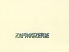 Zaproszenie : IX Powiatowy konkurs regionalny "Ocalić od zapomnienia" ph. "Zapomniane historie, ciekawe miesca", 2011