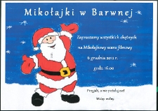 Afisz : Mikołajki w Barwnej, 06.12.2012 r.