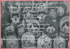 Plakat : Tydzień rosyjski w Barwnej (6-10 sierpnia), 2012 r.