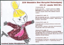 Afisz : XIV Bialskie Dni Książki Dziecięcej 15-31 maja 2013 r.