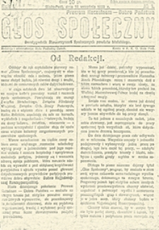 Głos Społeczny R. 1 (1933) nr 1
