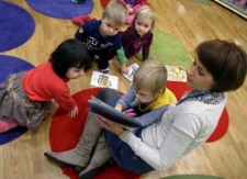 Zajęcia w Klubie Malucha w bibliotece "Barwnej" 2012-2013