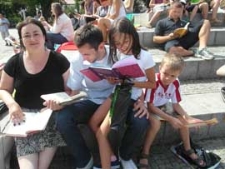 Akcja Księgozbiór w Białej Podlaskiej, 13.08.2013 r.