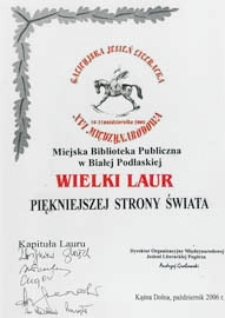Wielki Laur Piękniejszej Strony Świata