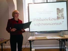 Finał X edycji powiatowego konkursu regionalnego "Ocalić od zapomnienia" ph. "Podwórkowe wspomnienia", 14.11.2012