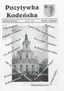Pozytywka Kodeńska : gazetka gminna 2003 (zwiastun)