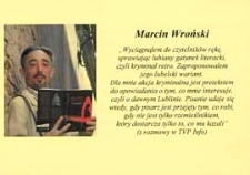 Druk ulotny : Spotkanie z autorem kryminałów Marcinem Wrońskim, 19.10.2011