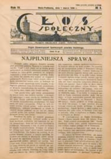 Głos Społeczny R. 4 (1936) nr 5
