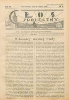 Głos Społeczny R. 4 (1936) nr 8