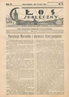 Głos Społeczny R. 4 (1936) nr 10