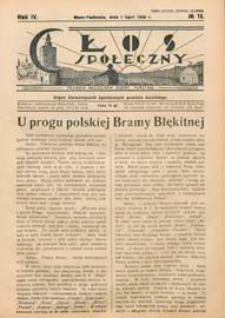 Głos Społeczny R. 4 (1936) nr 13