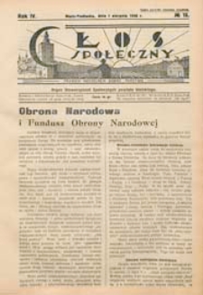 Głos Społeczny R. 4 (1936) nr 15