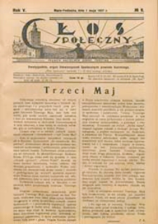 Głos Społeczny R. 5 (1937) nr 9