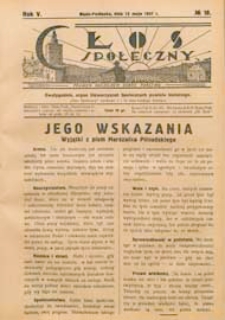 Głos Społeczny R. 5 (1937) nr 10
