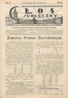 Głos Społeczny R. 5 (1937) nr 23