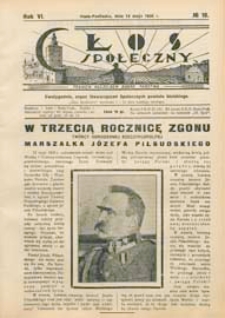 Głos Społeczny R. 6 (1938) nr 10