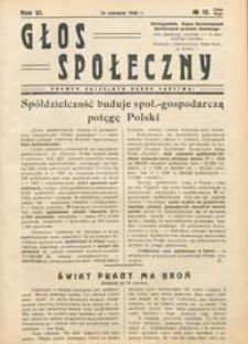 Głos Społeczny R. 6 (1938) nr 12