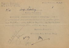 Dokument urzędowy : [Inc.:] Kierownicy wszystkich urzędów i urzędnicy wraz z zorganizowanymi pracownikami zobiwiązani sa przyjść [...] na eksportację zwłok członka milicji