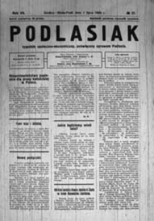 Podlasiak : tygodnik polityczno-społeczno-narodowy, poświęcony sprawom ludu podlaskiego R. 7 (1928) nr 27